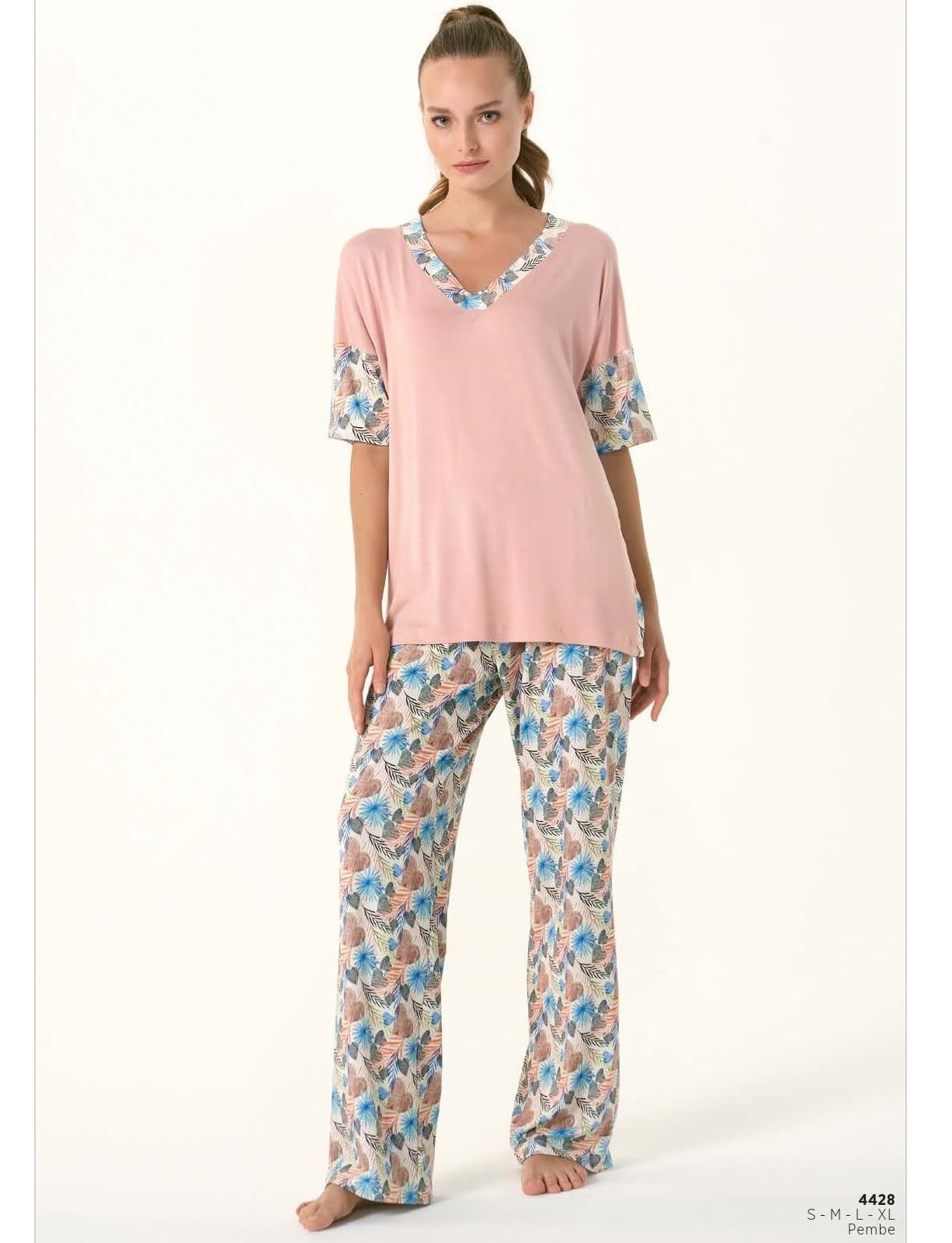 Feyza Pajamas Set 4428 | Mark-ha.com - Tek Tuşla Dünyanın Alışverişi